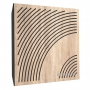 Купить акустическая панель ecosound rainbow lt-sonoma-oak 50 х 50 см 73 мм латте по низкой цене