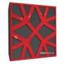 Купить акустическая панель ecosound snowflake plastic red 50 х 50 см 73 мм красный пластик по низкой цене