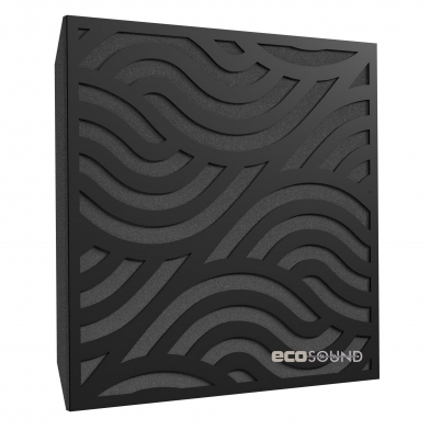 Купить акустическая панель ecosound hilsl hdf-black 50 х 50 см 73 мм черный по низкой цене