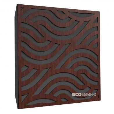 Купить акустическая панель ecosound hilsl wenge 50 х 50 см 73 мм темно-коричневый по низкой цене