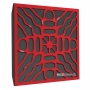 Купить акустическая панель ecosound chladni plastic red 50 х 50 см 73 мм красный пластик по низкой цене