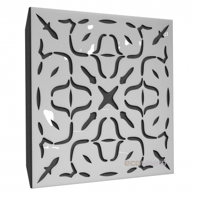 Купить акустическая панель ecosound effect plastic white 50 х 50 см 73 мм белый пластик по низкой цене