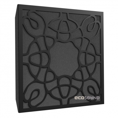 Купить акустическая панель ecosound acoustic hdf-black 50 х 50 см 73 мм черный по низкой цене
