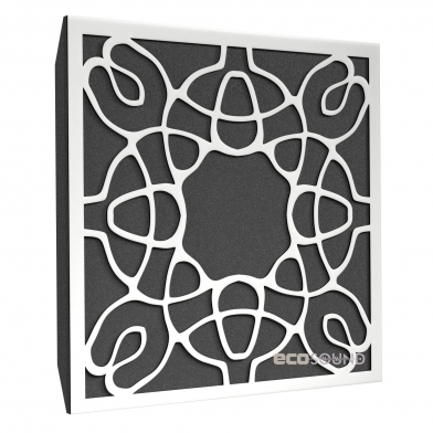 Купить акустическая панель ecosound acoustic hdf-white 50 х 50 см 73 мм белый по низкой цене