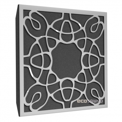 Купить акустическая панель ecosound acoustic plastic white 50 х 50 см 73 мм белый пластик по низкой цене