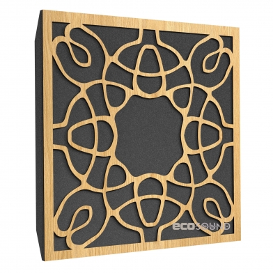 Купить акустическая панель ecosound acoustic sherwood-oak 50 х 50 см 73 мм светлый дуб по низкой цене