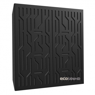 Купить акустическая панель ecosound scheme hdf-black 50 х 50 см 73 мм черный по низкой цене