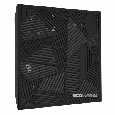 Купить акустическая панель ecosound field plastic black 50 х 50 см 73 мм черный пластик по низкой цене