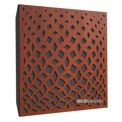 Купить акустическая панель ecosound chips apple-locarno 50 х 50 см 73 мм коричневый по низкой цене