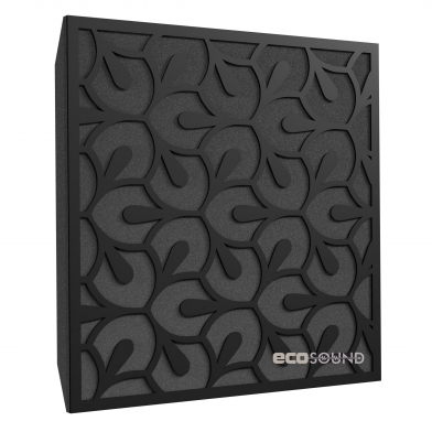 Купить акустическая панель ecosound fan hdf-black 50 х 50 см 73 мм черный по низкой цене