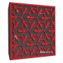 Купить акустическая панель ecosound fan plastic red 50 х 50 см 73 мм красный пластик по низкой цене