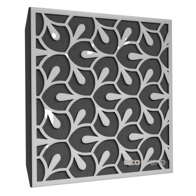 Купить акустическая панель ecosound fan plastic white 50 х 50 см 73 мм белый пластик по низкой цене