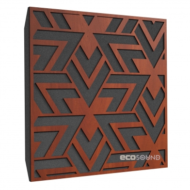Купить акустическая панель ecosound arrow apple-locarno 50 х 50 см 73 мм коричневый по низкой цене