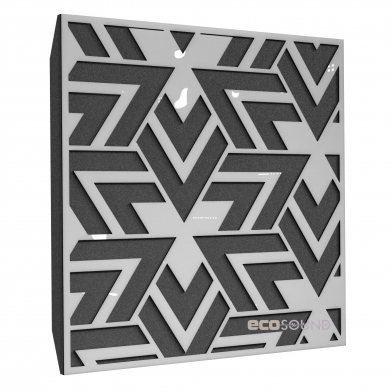 Купить акустическая панель ecosound arrow plastic white 50 х 50 см 73 мм белый пластик по низкой цене