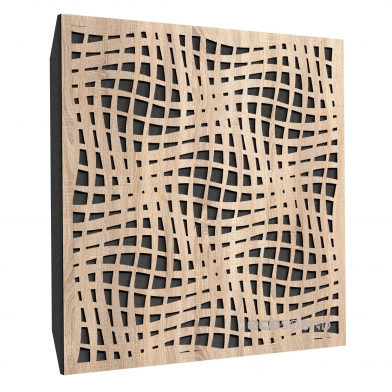 Купить акустическая панель ecosound illusion lt-sonoma-oak 50 х 50 см 73 мм латте по низкой цене