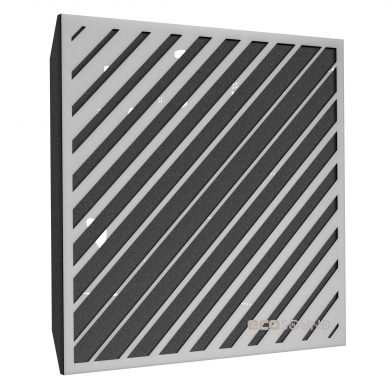 Купить акустическая панель ecosound simple-line plastic white 50 х 50 см 73 мм белый пластик по низкой цене