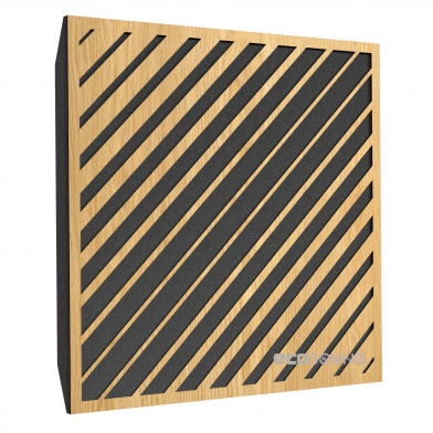 Купить акустическая панель ecosound simple-line sherwood-oak 50 х 50 см 73 мм светлый дуб по низкой цене