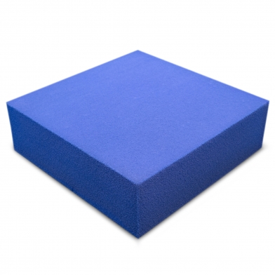 Купить панель з акустичного поролону ecosound pattern velvet 60мм, 60х60см колір синій  по низкой цене