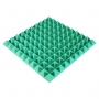 Панель из акустического поролона Ecosound Pyramid Color толщиной 50 мм, размером 50х50 см, зеленого цвета