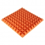 Купить панель из акустического поролона ecosound pyramid color толщиной 50 мм, размером 50х50 см, оранжевого цвета по низкой цене