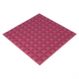 Купить панель из акустического поролона ecosound pyramid color толщиной 15 мм, размером 50х50 см, розового цвета по низкой цене