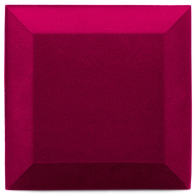 Купить оксамитова акустична панель з акустичного поролону ecosound velvet pink 25х25см 50мм. колір рожевий  по низкой цене