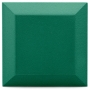 Бархатная акустическая панель из акустического поролона Ecosound Velvet Kelly green 25х25см 50мм. Цвет темно-зеленый
