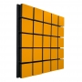 Акустична панель Ecosound Tetras Wood Orange 50x50см 73мм колір помаранчевий 