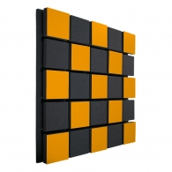 Акустическая панель Ecosound Tetras Acoustic Wood Orange 50x50см 33мм цвет оранжевый